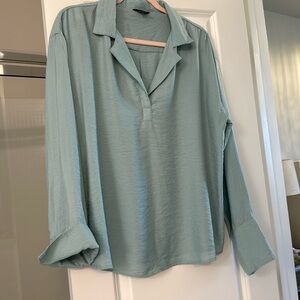 The Limited brand Teal Tunic top Size XL